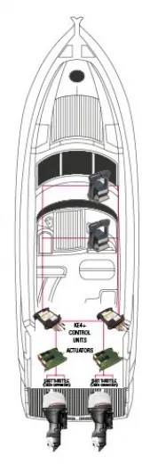 KE4 CANbus TKabelsatz Backbordmotor NM064712