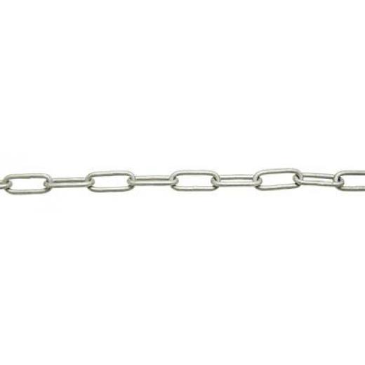 Kette verz. langgliedrig 5mm (DIN5685-C) 50mtr.