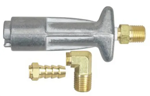 Kraftstofftankanschluß mit 90º Fitting 14NPT Mariner Mercury female