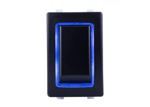 LED Blauw DPST ONOFF