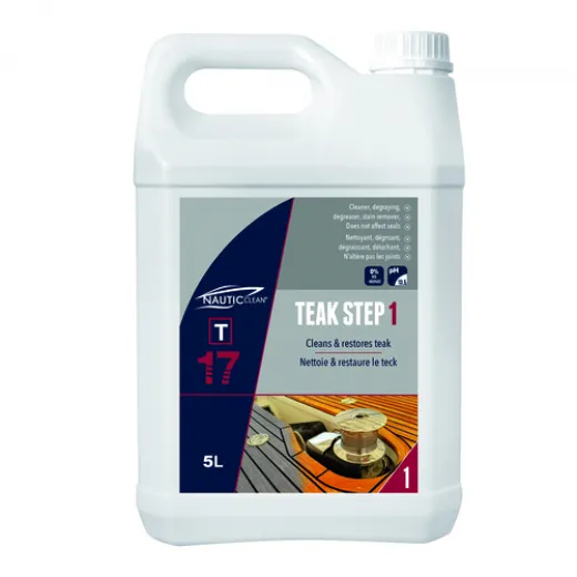 NAUTICclean T17 Teak Reiniger Step 1, 5 L