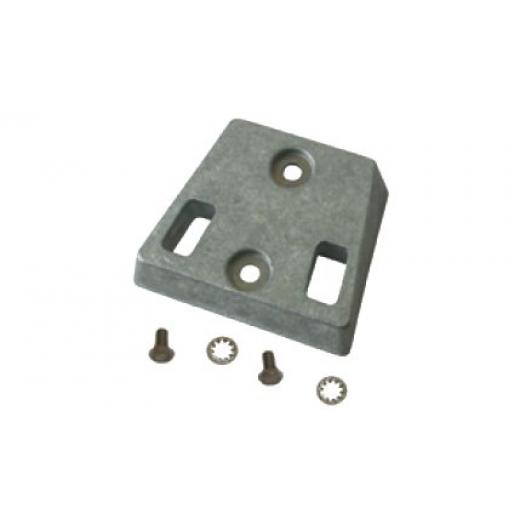 Navalloy Anode Transom Mount