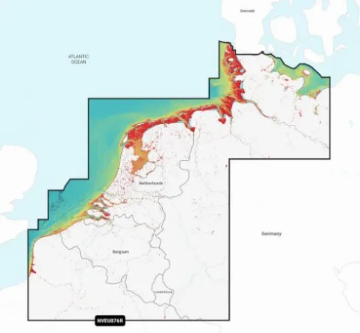 Navionics Vision+ NVEU0076R - Belgien, Niederlande, Luxemburg und Deutschland (West)