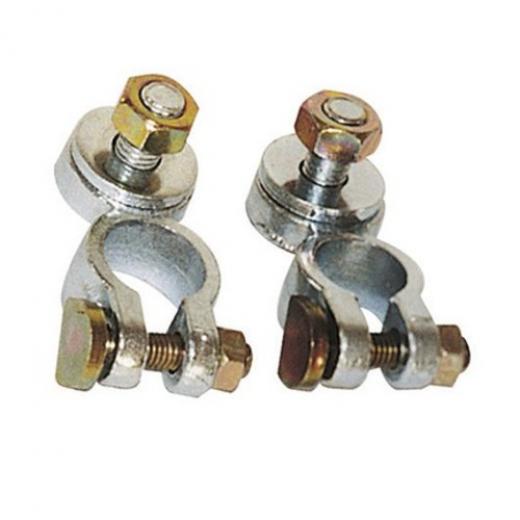 PLASTIMO BATT CLAMP BRASS NUT 10MM NEGATIVE