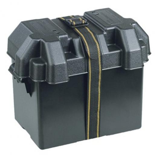 PLASTIMO BATTERY BOX BLACK 43X24X27 LM