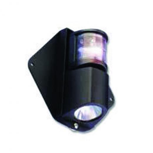 PLASTIMO COMBINMASTHEAD LIGHTDECK LIGHT BLK