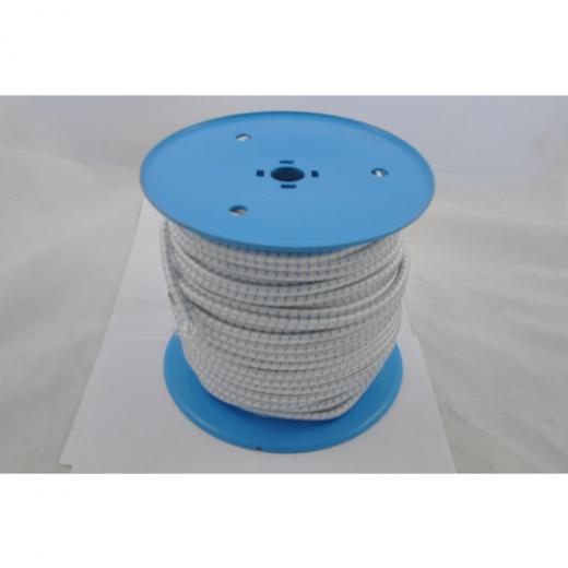 PLASTIMO D08MM WHITE BUNGEE BLUE THREAD