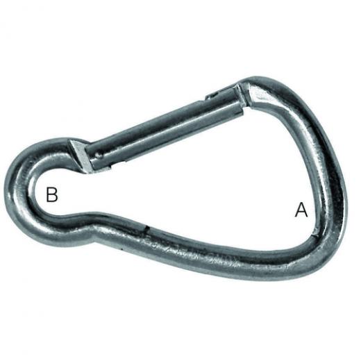 PLASTIMO HOOK GALVA CARBINE 120MM ASSYM