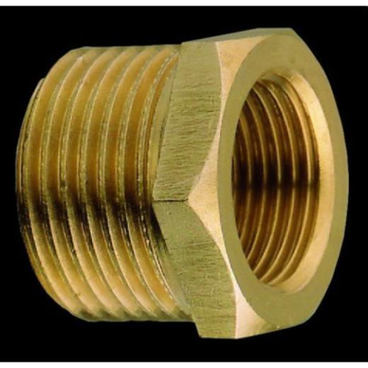 PLASTIMO MALEFEMALE BRASS REDUCER12X38