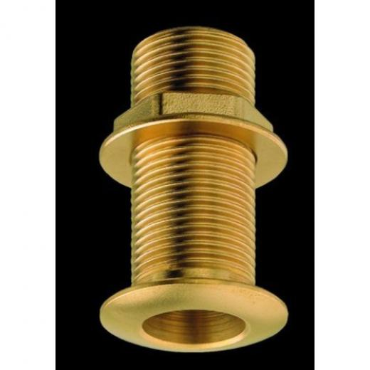 PLASTIMO OVERALL 65MM BRASS 12 HULL OUTLET