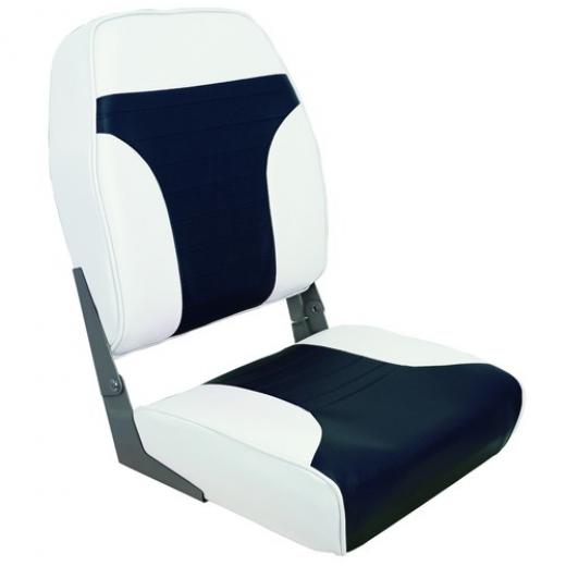 Plastimo SEAT FOLDING HIGH BACK WHITEBLUE