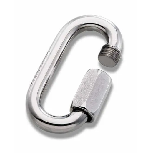 PLASTIMO SHACKLE LINK STSTEEL Ø4MM