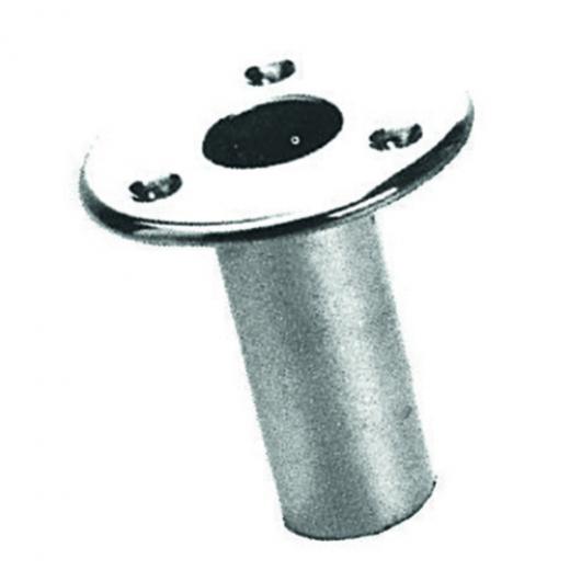 PLASTIMO SUPPORT FOR BUILTIN POLE CHBRASS Ø25MM