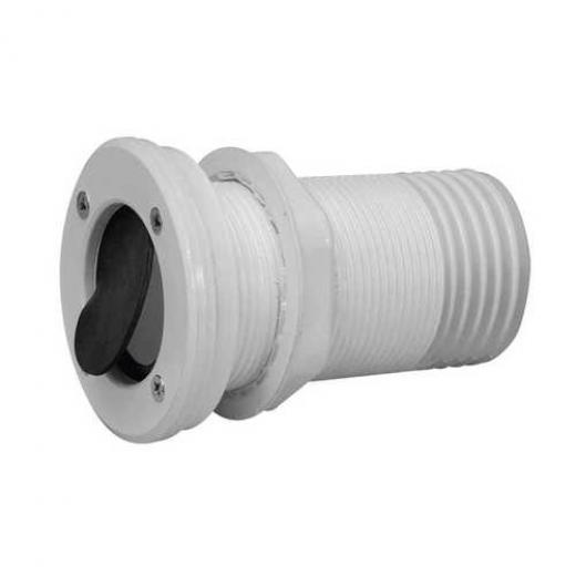 PLASTIMO WHITE PLASTSKIN FITTING DRAIN 112