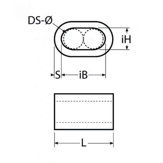 Pressklemme Aluminium