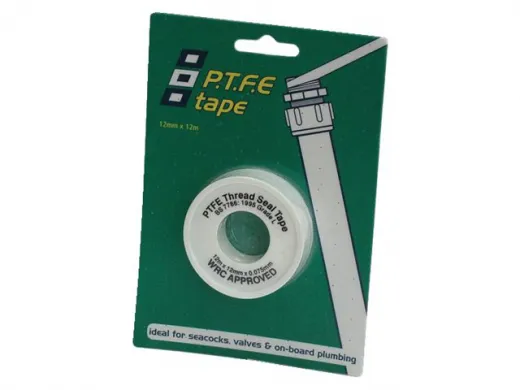 PTFE Tape 12mm 12m weiß