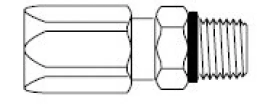 Racor Koperleidingfitting 10mm M16 x 112