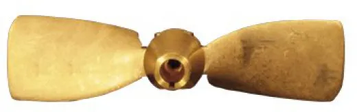 Radice 2Blatt Bronze Faltpropeller für Welle 11x08 Welle Ø25mm Konus 110 Rechts