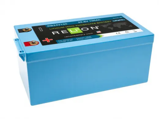 Relion Lithium-Ionen-Batterie LiFePO4 25.6V 100Ah