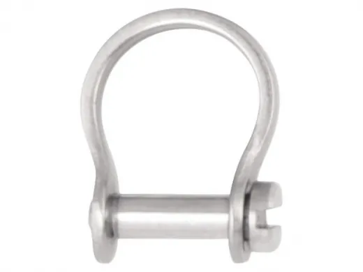 RF633S Shackle,Bow, Slotted Pin 4mm