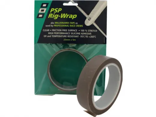 Rig-Wrap Tape 25mm 5m klar-opak UV-beständig