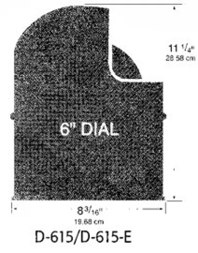 Ritchie Kompass Globemaster D615B 122432V Aufbau Ø152 4mm 2 of 5º schwarz Motor