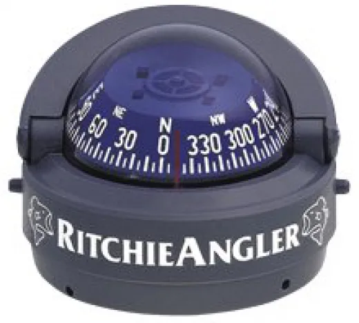 Ritchie Kompass Modell Explorer RA93 12V Aufbaukompass Rose Ø69 9mm 5º Ritchie Angler