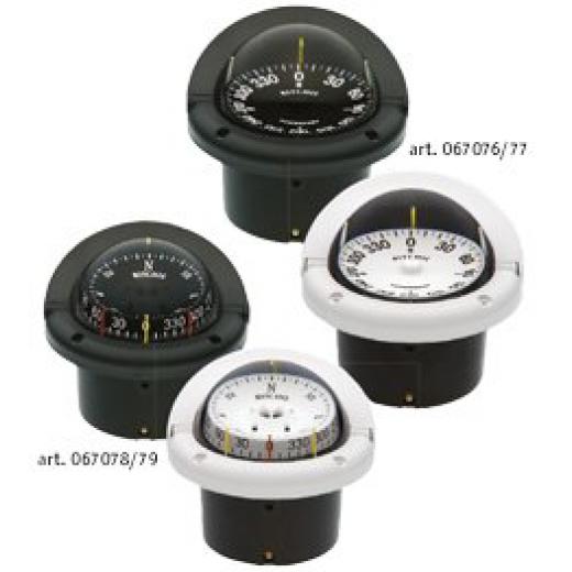 Ritchie Kompass Modell Helmsman HF743W 12V Einbaukompass Rose Ø95mm 5º weiss