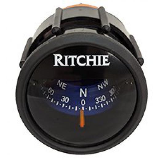 Ritchie Kompass Modell Ritchie Sport X21BU Armaturenbrettkompass 12V Rose Ø50 8mm 5º blau
