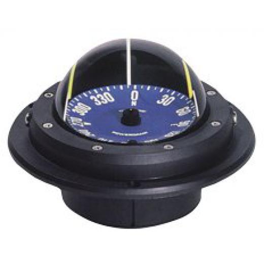Ritchie Kompass Modell Voyager RU90 Einbaukompass Rose Ø76 2mm 5º schwarz