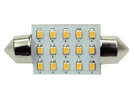 S-LED 15xSMD-Soffitte 37mm 10-30V 1,5W ww 2700K 120lm (in DE nicht lieferbar)