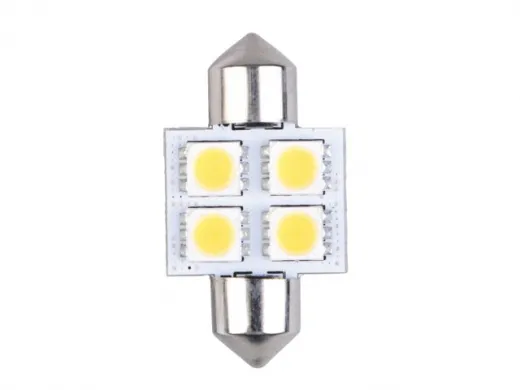 S-LED 4xSMD-Soffitte 31mm 10-30V 0,7W ww 3000K 55lm (in DE nicht lieferbar)