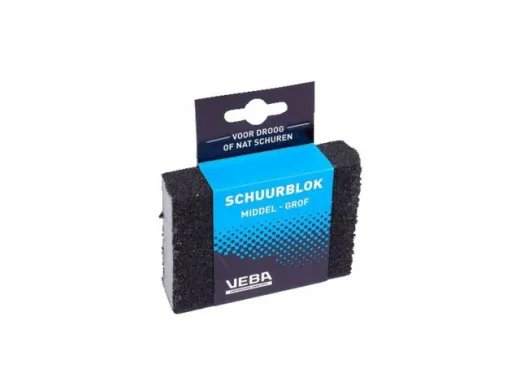 Schleifblock mittel/grob 10x7x2.5cm