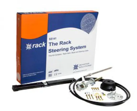 Seastar Back Mount Rack Steuersystem mit KopfKabel 10Montagesatz