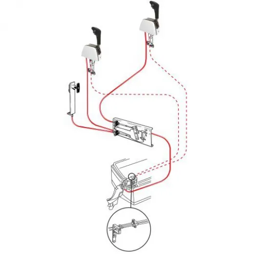 SeaStar Dual Station Unit für Wendegetriebe 207573