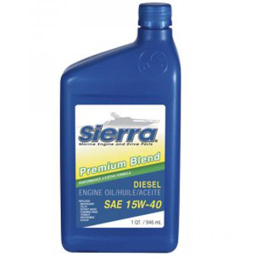 Sierra Motoröl 15W40 API CL4 946ml für Dieselmotoren