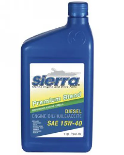 Sierra Motoröl 15W40 API CL4 946ml für Dieselmotoren