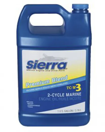 Sierra Motoröl Blue Premium TC3W3 378l für Outboards 2Takt