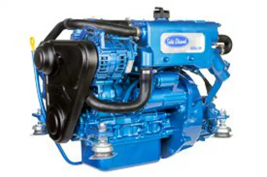 Solé Schiffsdiesel Mini 29 mit Technodrive Wendegetriebe TMC40L Untersetzung 2601