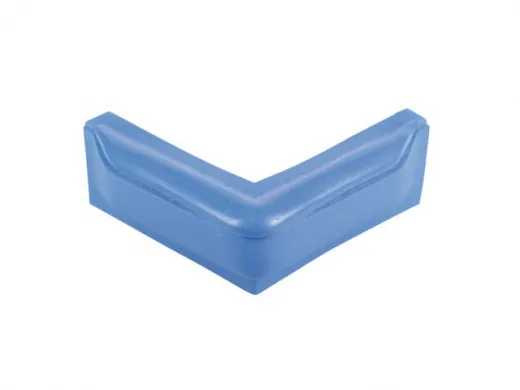 Stegfender Winkel 25+25x7x10cm blau