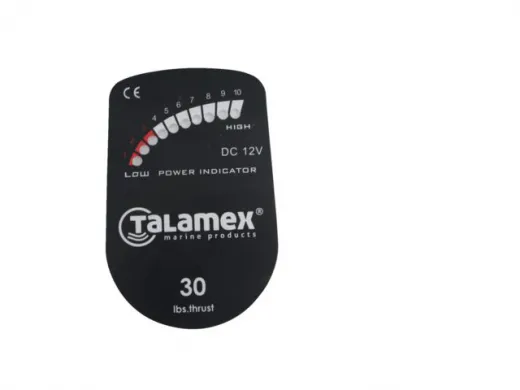 Talamex Elektromotor 11-LED Display vor 2017