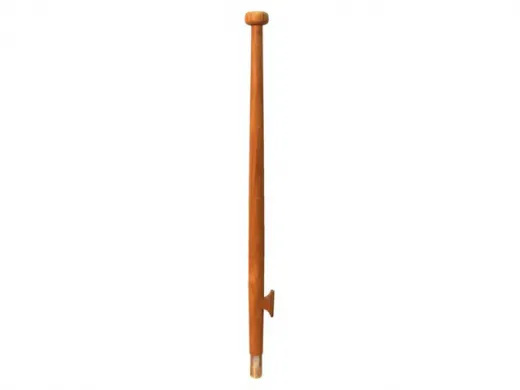 Teak Flaggenstock 75cm