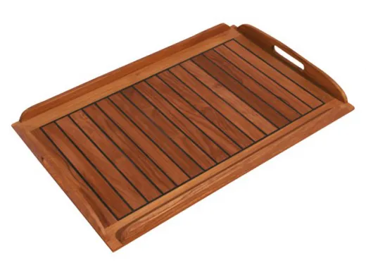 Teak Tablett 58x38cm Deck-Design