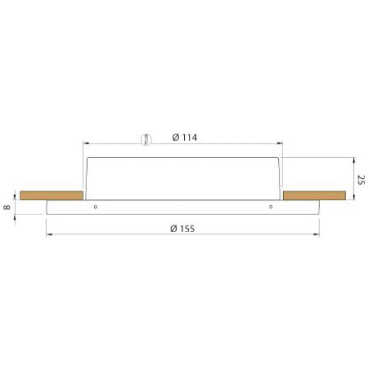 THEKLA LUX IP66 hochglanz WRM