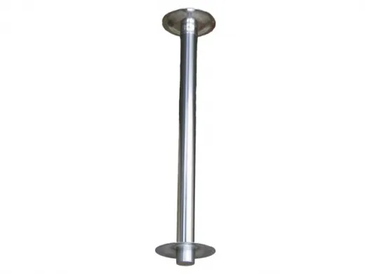 Tisch-Säule Edelstahl 70cm