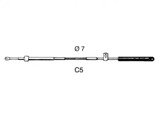 UF Schaltkabel C5 12ft 3,66m