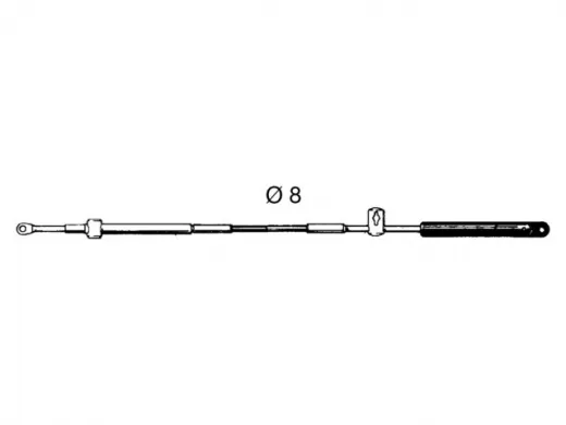 UF Schaltkabel Mach5 10ft 3,05m