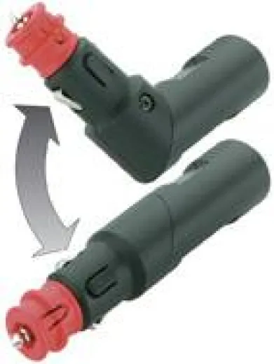 Universalstecker 6-24V max.8A winkelbar -lose-