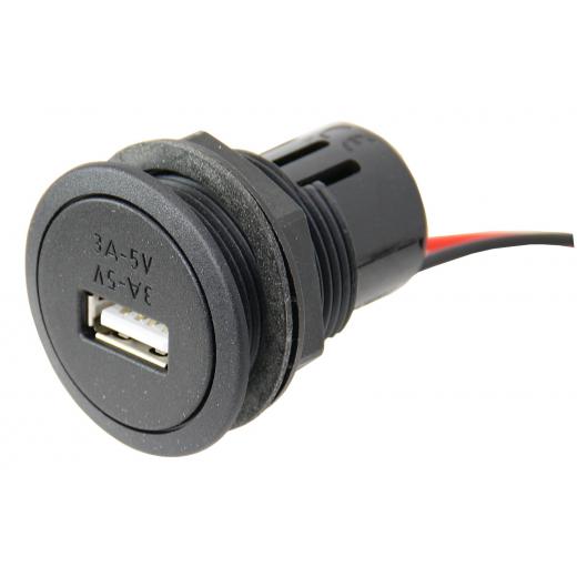 USB Lade-Einbausteckdose 5V 3A-lose-