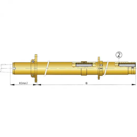 Vetus Drittes Lagerr für BronzeStevenrohr Ø 30 mm